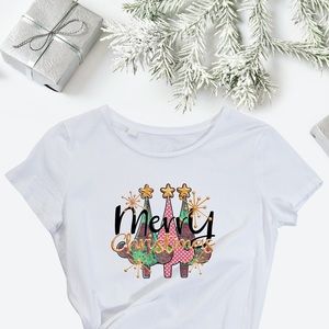 Merry Christmas Tree T-Shirt